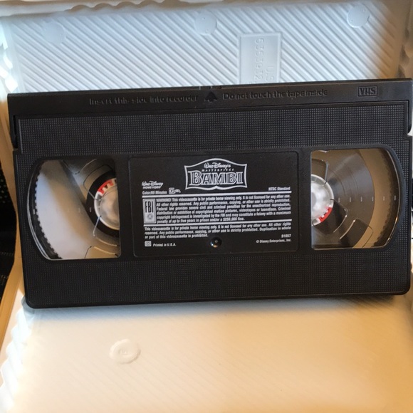*6 for $25* Disney **Bambi** Cartoon VHS 📼 tape~movie 🎥  55th Limited Ed… - Picture 5 of 5